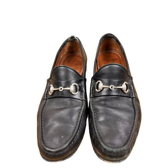 Allen Edmonds Verona II Black Leather Horse Bit Loafers Shoes Men’s 9.5 D main image 5